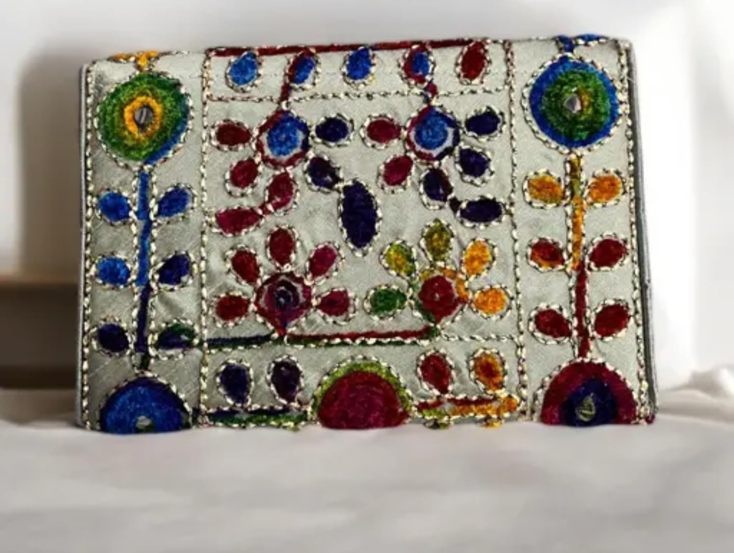 Traditional Embroidered Clutch