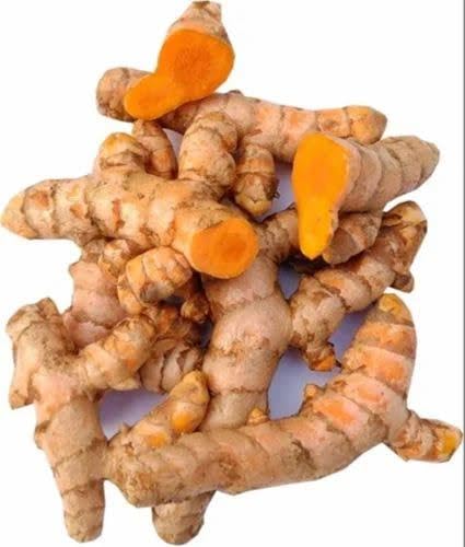Fresh Turmeric Bulb, Raw Organic Turmeric Rhizome, Turmeric Root
