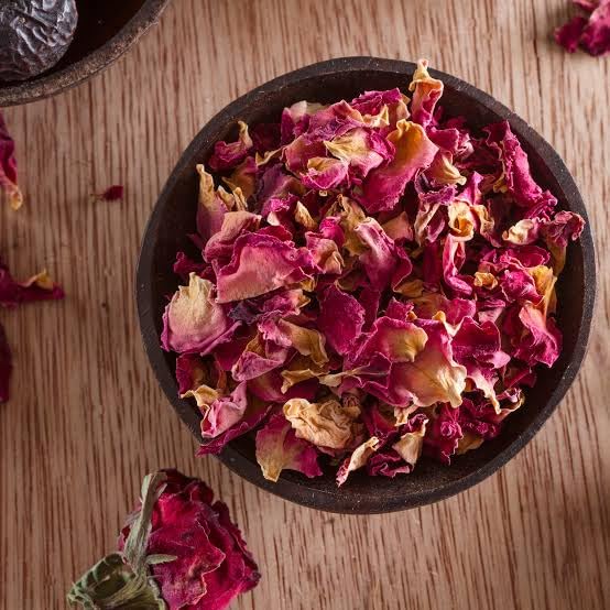 Dried Rose Petals, Natural Red Pink Flower Petals, Decorative Potpourri