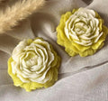 Peony candle, Decorative candle, floral candle