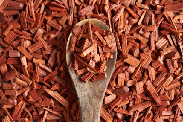 Natural Red Sandalwood Blocks, Premium Aromatic Wood Pieces for skin care, anti aging natural face mask