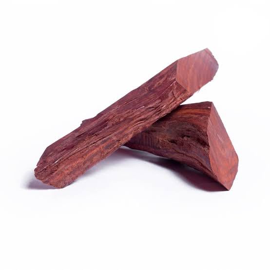 Natural Red Sandalwood Blocks, Premium Aromatic Wood Pieces for skin care, anti aging natural face mask