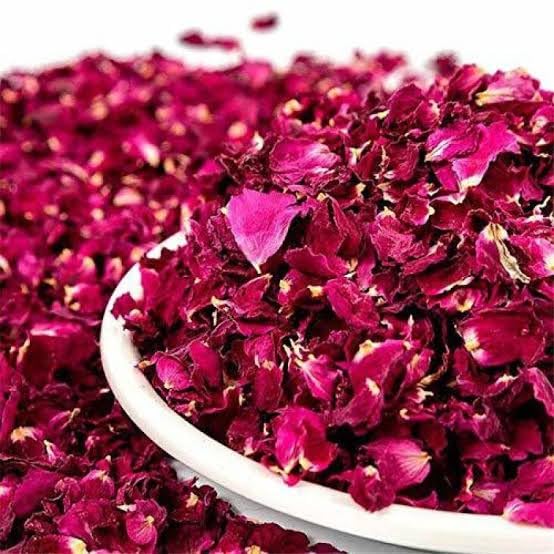 Dried Rose Petals, Natural Red Pink Flower Petals, Decorative Potpourri