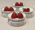 Strawberry Soy Wax Handmade Scented Aroma Candle Lights, Raspberry Scent, Tealight Set