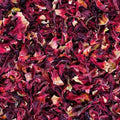 Dried Hibiscus Flowers, Natural, Deep Red Petal