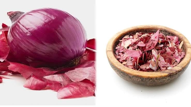 Crushed red Onion Peel for Soil Mix, Organic Manure, Natural Soil Organic Fertilizer