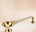 Premium Gold Metal Coffee Scoop with Clip, Stainless Steel Measuring Spoon, Long Handle