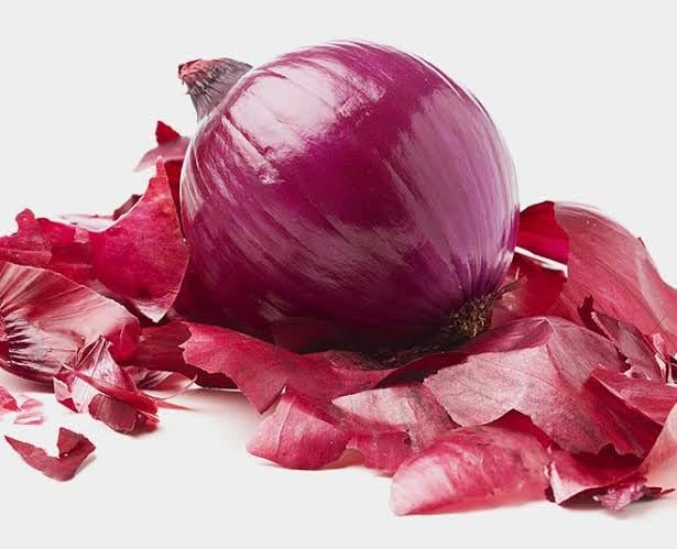 Onion peel powder for hair regrow, hair regrow mask, hair thickening mask, hair fall reduce natural Treatment