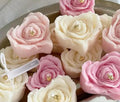 Floral aromatic candle, fancy luxury scented candle