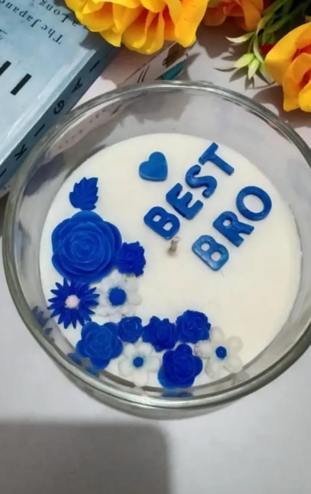 Custom Best Brother candle, best brother gift candle, brother's day candle