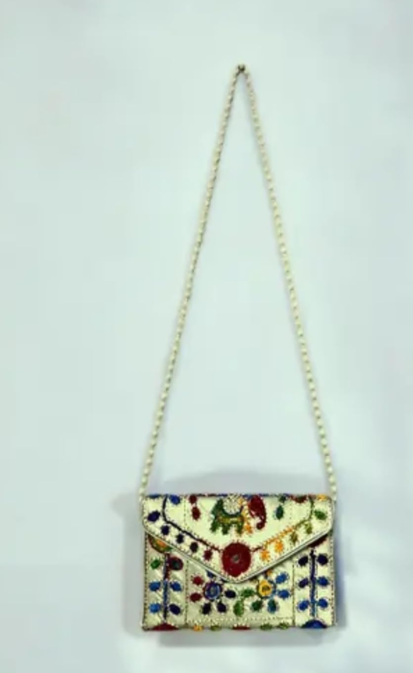 Traditional Embroidered Clutch