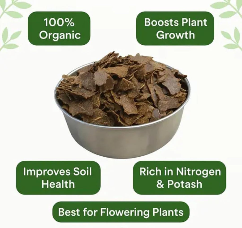 Organic Mustard Cake Fertilizer for Healthy Plants