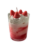 Luxury Strawberry Glass jar Candle