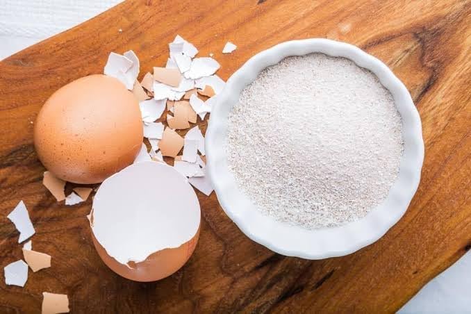 Premium Eggshell Calcium Powder, Natural Ground Shells for Crafts, Gardening, White, Fine Granules
