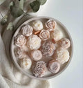 Elegant Rose Buttercream Cake, Pastel Pink and White Floral Design, Wedding Style